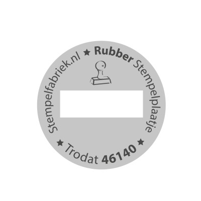 Stempelplaatje Trodat Printy 46140