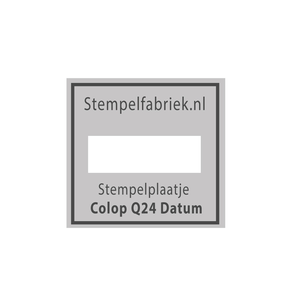 Stempelplaatjes Colop Printer Q24 D