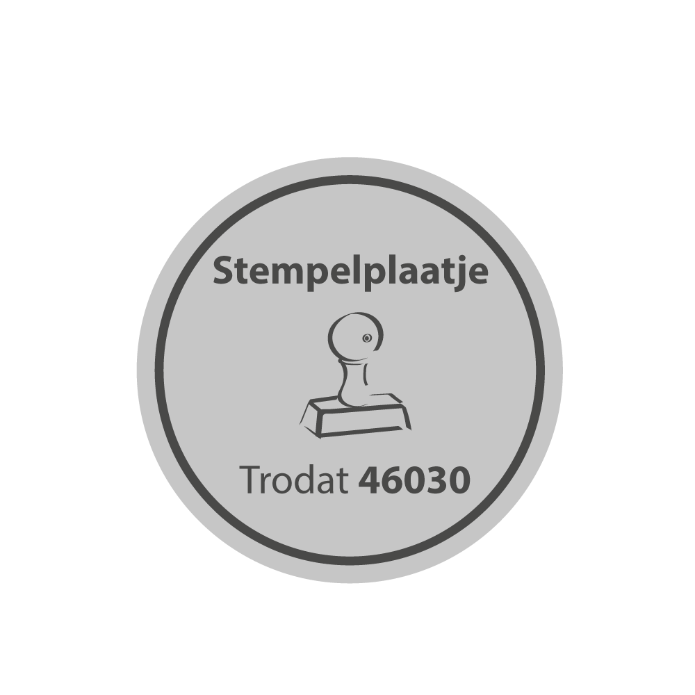 Stempelplaat Trodat Printy 46030