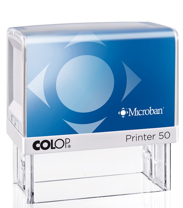 Colop Printer 50 antibacterieel. Speciaal voor ziekenhuizen, artsen e.d. 