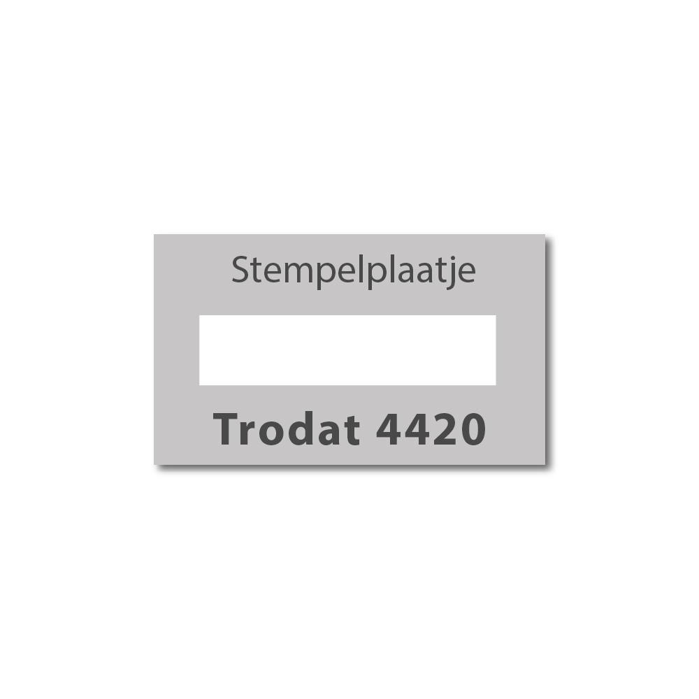 Stempelplaat Trodat Professional 4420 datumstempel